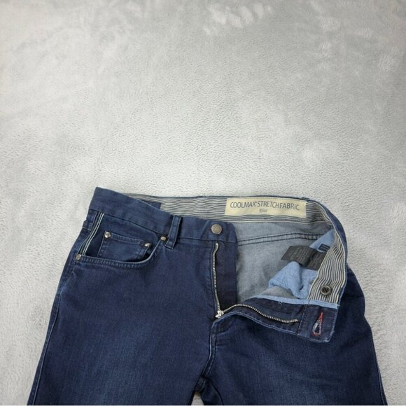 Zegna Sport Denim Jeans Mens Size 31x29 CoolMax Stretch - Picture 8 of 14